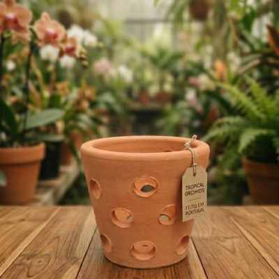 Vaso de Barro 10cm Clássico