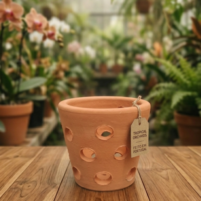 Vaso de Barro 12cm Clássico